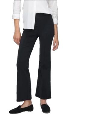 KIT + ACE Serenity High-rise Flare Pull-on Ankle Pants Small Black EUC